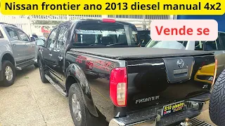 VENDE-SE NISSAN FRONTIER 2013  MANUAL 4X2 COMPLETA 190 CV DIESEL #FRONTIER2013#NISSANFRONTIER2013