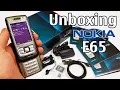 Nokia E65 Unboxing 4K with all original accessories RM-208 Eseries review