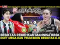 Download Lagu BESIKTAS DIPERMALUKAN 25-9‼️MANNISA BBSK GEMPARKAN LIGA TURKI DUET MAUT MEGAWATI DAN SEON