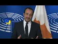 Lagu De verdeeldheid van Cyprus is de pijn van Europa! President Christodoulides doet een dringende op...