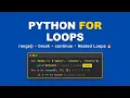 Python For Loops Visually Explained Python Tutorial for Beginners