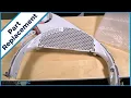 GE Dryer Duct Trap Slide Replacement WE01X24546
