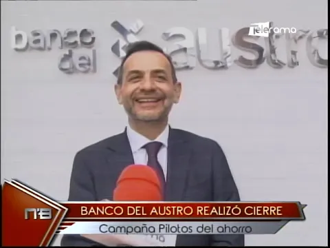 Banco del Austro realizó cierre campaña pilotos del ahorro