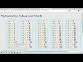Multiplication Table Generator using JavaScript JS Demo Project 4 Solution Learn HTML CSS JS