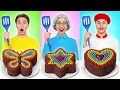 Кулинарный Челлендж: Я против Бабушки | Потрясающие Кулинарные Рецепты от Candy DO