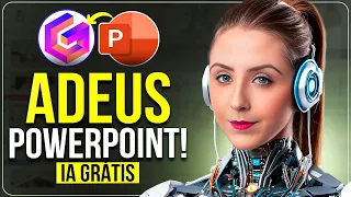 NOVA IA cria APRESENTAÇÕES INCRÍVEIS em SEGUNDOS!! Fiquei IMPRESSIONADA!