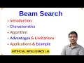 Beam search Algorithm in AI Characteristics Procedure Example Artificial Intelligence