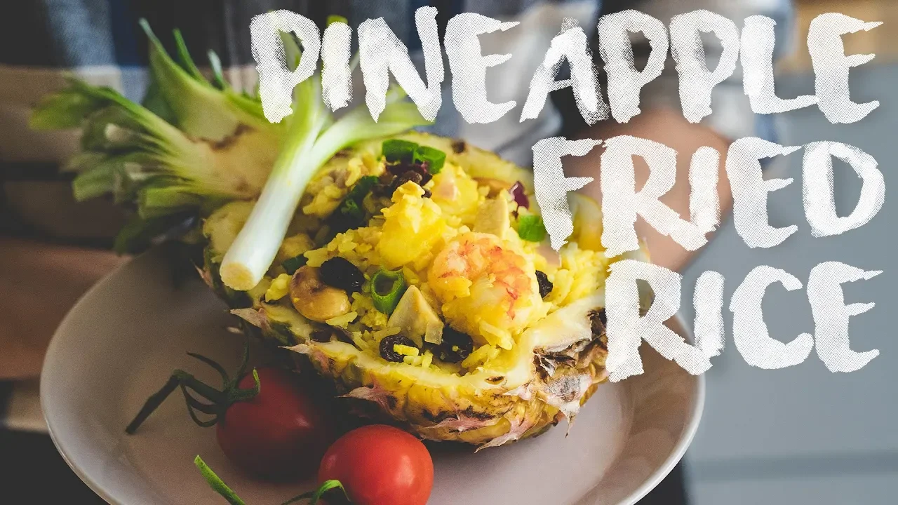 How To Make Thai Pineapple Fried Rice   Khao Phad Saparot    Authentic Family Recipe #33