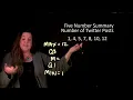 Five Number Summary example 1