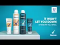 New Rexona Whole Body Deodorant | It won't let you down, wherever you smell.