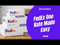 FedEx One Rate Flat-Rate Shipping Made Simple