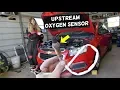 UPSTREAM OXYGEN SENSOR REPLACEMENT REMOVAL CHEVROLET SONIC CRUZE OXYGEN SENSOR 1 LOCATION