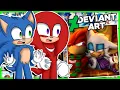 Movie Sonic And Movie Knuckles Visit DeviantArt - KNUCKLES X ROUGE
