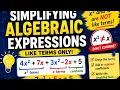 Simplifying Algebraic Expressions 2 MathsWithCoachSarah