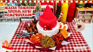 MAIN MASAK MASAKAN YUK‼️ BIKIN TUMPENG SPESIAL HARI KEMERDEKAAN INDONESIA | diy