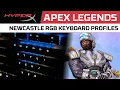 Apex Legends Newcastle inspired NGENUITY Keyboard Lighting Profiles