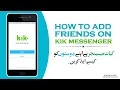 How to Friends on Kik Messenger