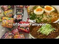 24 days of eating buldak compilation
