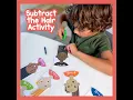 Learn Subtraction with the Free Printable Hair Cutting Activity