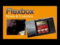 Flexbox - how to Create Rows and Columns
