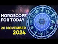 November 20 Daily Horoscope Transform Your Day with Zodiac Insights