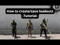 Arma 3 How to loadouts - Eden Editor