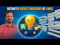 Python and AutoHotkey - Create thousands of links in seconds