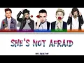 Download Lagu One Direction 'She's Not Afraid' Lyrics [Color Coded ENG_ESP]