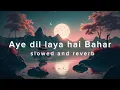 Aye Dil laya hai bahar - Lofi Mix Mind Relaxing music