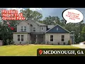 Living In McDonough GA Century Communities Model Home Tour Hazel Plan Atlanta New Homes