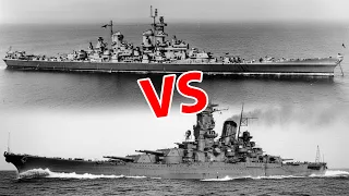 Iowa-Class vs Yamato The Ultimate Battleship Showdown