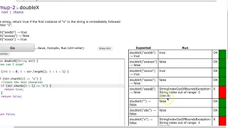 Codingbat - doubleX Java