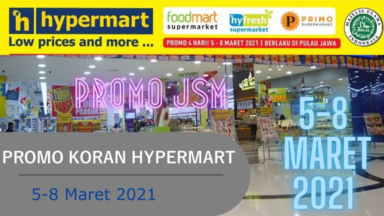 Promo hypermart 2-4 maret 2021. 
