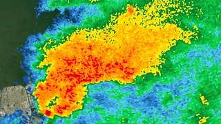 2022 New Orleans Louisiana Supercell Radar Loop