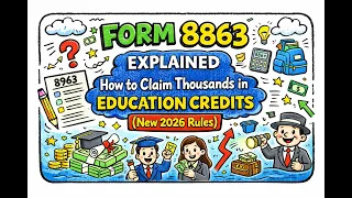 Form 8863 Explained How to Claim Thousands in Education Credits New 2026 Rules