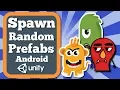Unity Tutorial How To Spawn Or Instantiate Random Prefab Or Game Object By Touch In Android Game