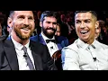 Download Lagu Momen Ronaldo dan Messi tertawa di Champions drawing 2019