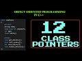 Object Oriented Programming in C Class Pointers