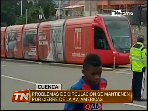 Problemas de circulación se mantienen por cierre de la av. Américas