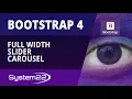 Bootstrap 4 Basics Full Width Slider Carousel