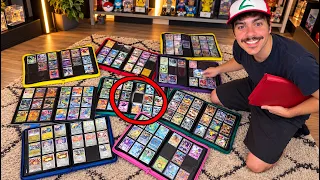 TOUR PELA MINHA COLEÇÃO DE FICHÁRIOS DE CARTAS POKÉMON !!