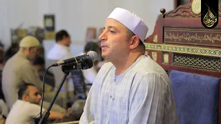 الشيخ طه النعمانى   سورة الأنبياء   قرآن الجمعة من رحاب مسجد سيدي عمرو بن العاص           دندنها