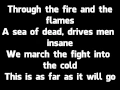 Download Lagu Escape the Fate: The Guillotine parts 1, 2, and 3 (Lyrics)