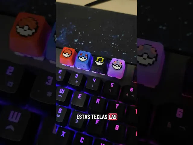 Pokéball Keycaps – Pixel Ball Set (3D Printable) video thumbnail
