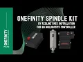 Onefinity Spindle Kit by Redline CNC Buildbotics Controller Installation