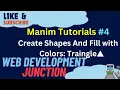 Manim Tutorial Drawing and Animating Triangles with Python Code Learn Animation Basics