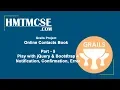 Grails Play with jQuery Bootstrap 4 Notification Confirmation Error Grails Tutorial Part 5