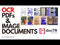 OCR Text from PDFs and Image Documents using docTR Better than Tesseract OCR Text Extraction