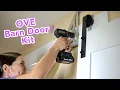 How to Install a Barn Door from Costco