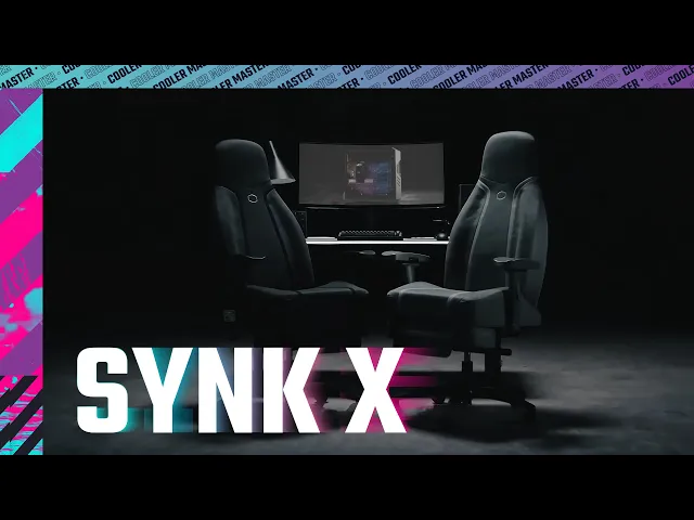 Cooler Master Synk X ｜Cross-platform Immersive Haptic Chair